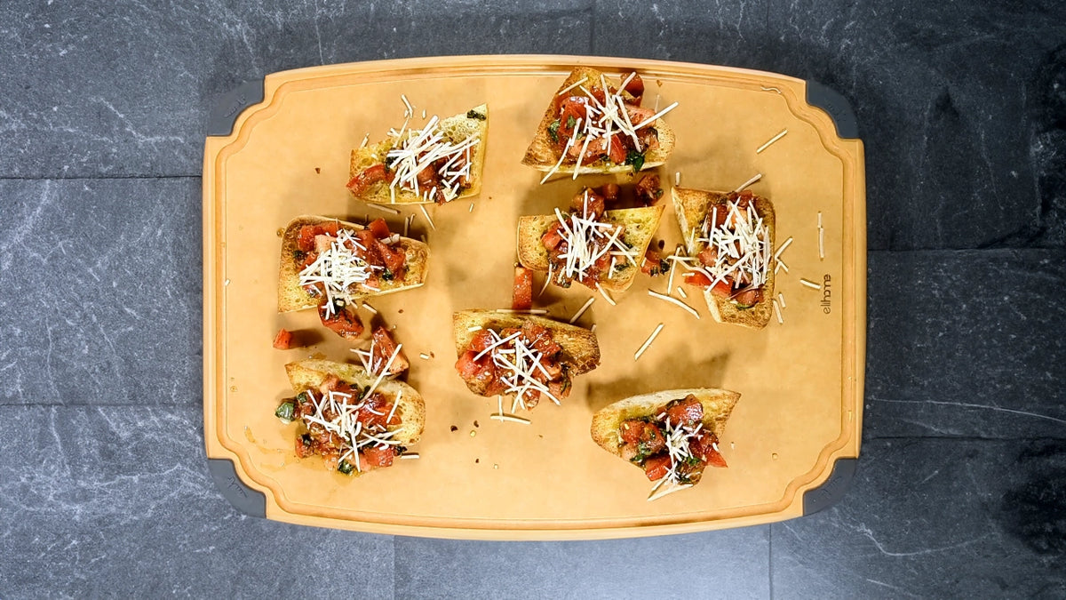 Spicy Parmesan Bruschetta — Elihome