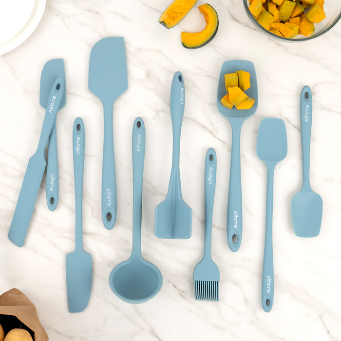 Elihome 10 Piece Silicone Cooking Utensil Set
