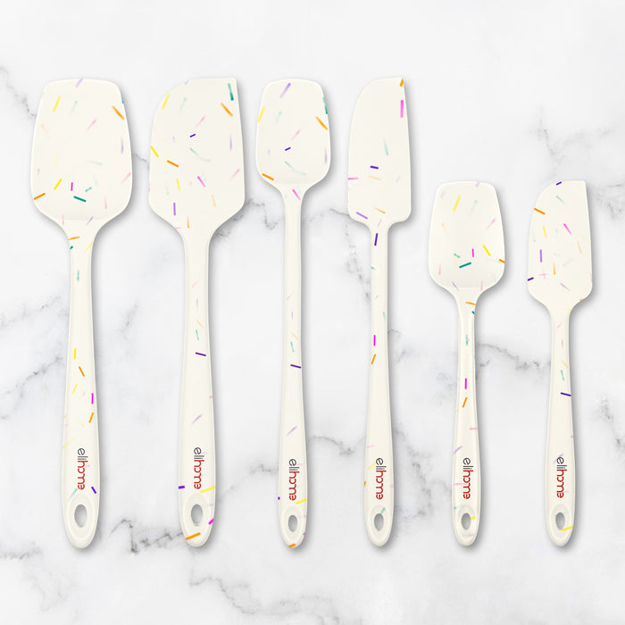6 Piece Silicone Spatula Set