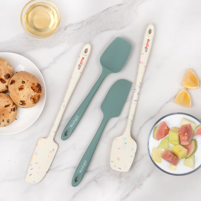 6 Piece Silicone Spatula Set
