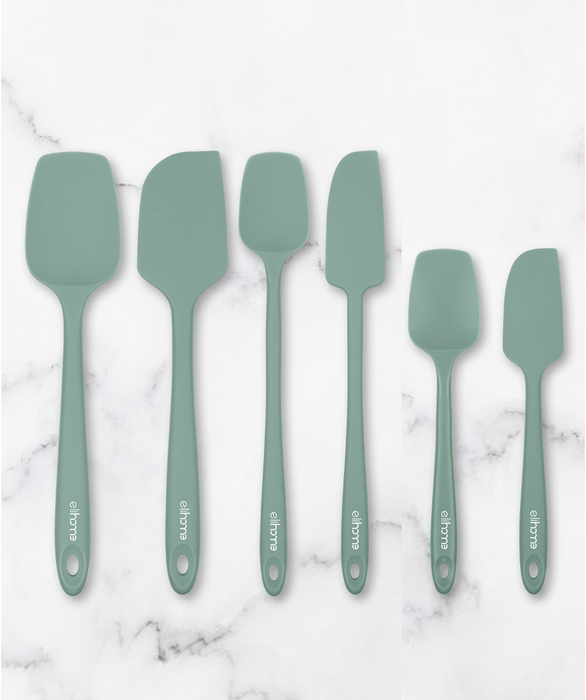 6 Piece Silicone Spatula Set