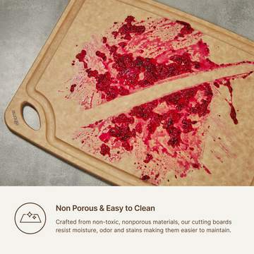 Elihome Classic Series cutting board - non-porous and easy to clean