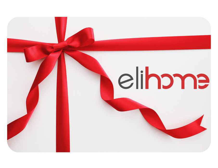 Elihome digital gift card with red ribbon bow for kitchen products