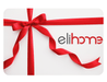 Elihome digital gift card with red ribbon bow for kitchen products