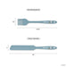 Two green spatulas with measurements and 'elihome' branding on a white background